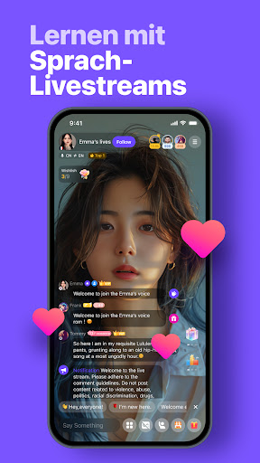 HelloTalk - Sprachen lernen Screenshot