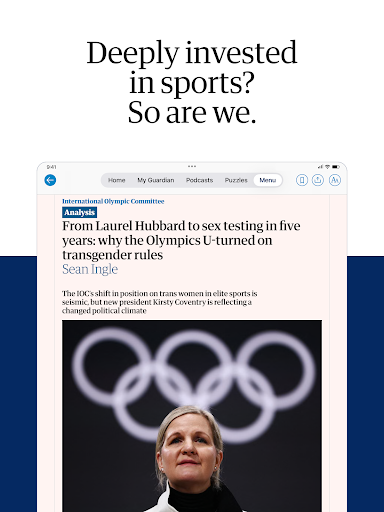 Captura de pantalla de The Guardian - UK & World News