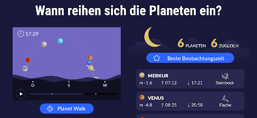 Star Walk 2 Plus: Sternenkarte Screenshot