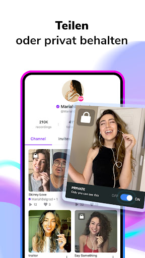 Smule: Sing & Nimm Karaoke auf Screenshot