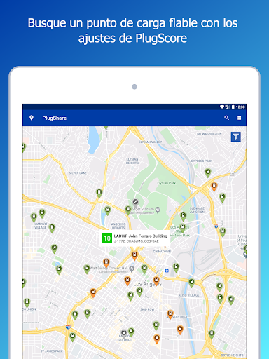 Captura de pantalla de PlugShare