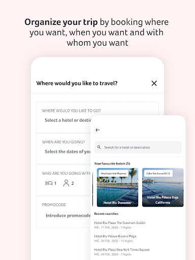 RIU Hotels & Resorts screenshot