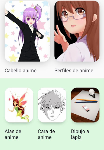 Captura de pantalla de Dibujar anime paso a paso