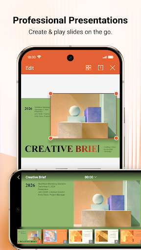 Captura de pantalla de WPS Office: PDF, Word, Excel