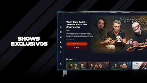 Captura de pantalla de F1 TV