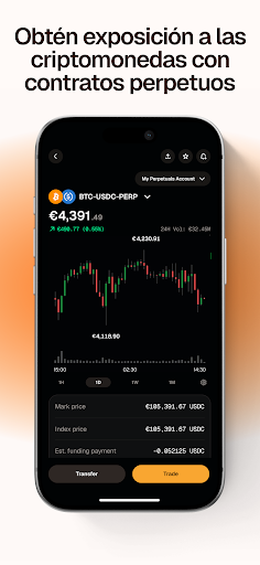 Captura de pantalla de Gemini: Crypto & Bitcoin