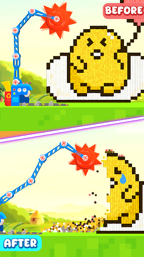 Captura de pantalla de Block Crusher:Cierras ladrillo