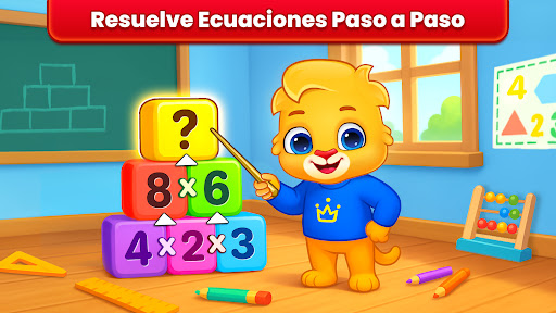 Captura de pantalla de Juegos de multiplicación niños