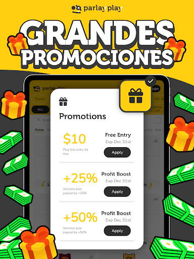 Captura de pantalla de ParlayPlay:Apuestas Deportivas