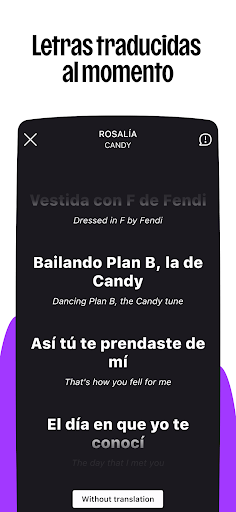 Captura de pantalla de Deezer - Música y Podcasts