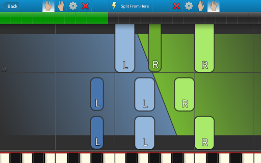 Captura de pantalla de Synthesia
