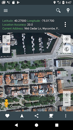 Captura de pantalla de Mi ubicación: mapas GPS