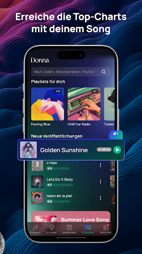Donna KI Lied Musik Generator Screenshot