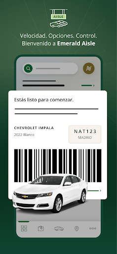 Captura de pantalla de National Car Rental