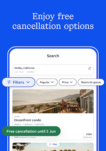 Vrbo Holiday Rentals Screenshot