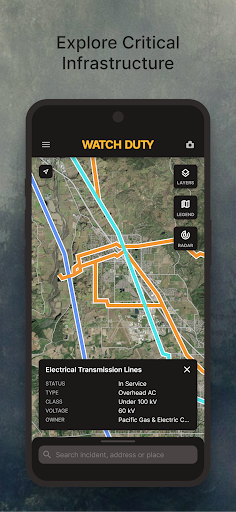 Captura de pantalla de Watch Duty: Wildfire & Floods