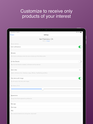 Captura de pantalla de Freebie Alerts: Free Stuff App