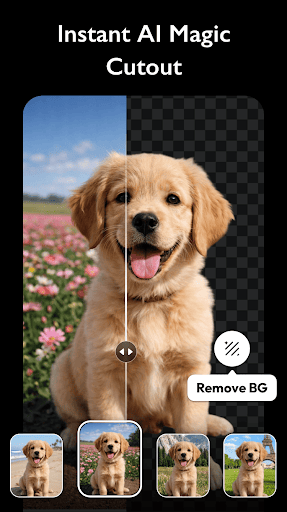 Captura de pantalla de AI Photo Editor - Polish