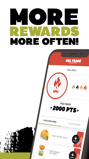 Captura de pantalla de Del Taco - Del Yeah! Rewards