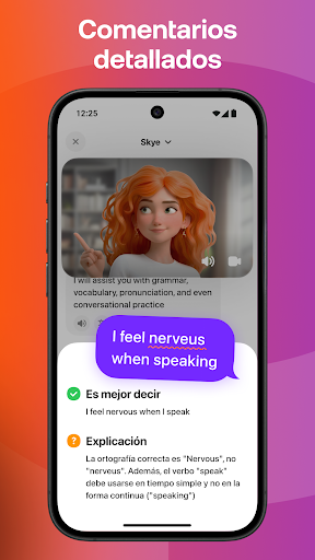 Captura de pantalla de Hablar inglés Praktika