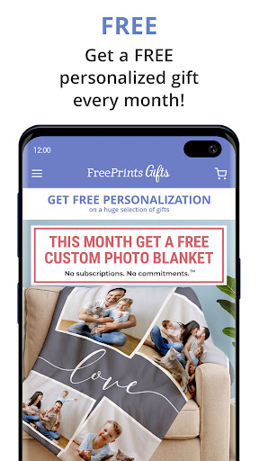 Captura de pantalla de FreePrints Gifts
