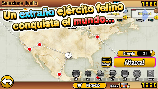 Captura de pantalla de The Battle Cats