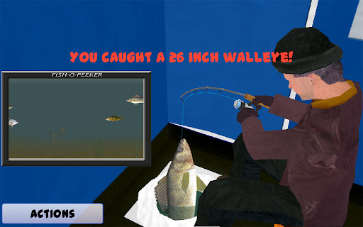 Captura de pantalla de Ice Fishing Derby Premium