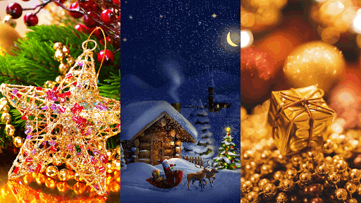 Captura de pantalla de Christmas Wallpaper