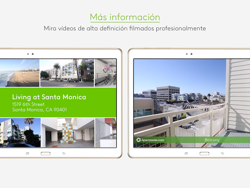 Captura de pantalla de Apartamentos.com | Alquileres