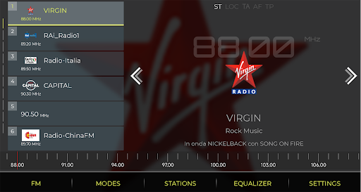 Captura de pantalla de NavRadio+