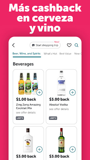 Captura de pantalla de Ibotta: Save & Earn Cash Back