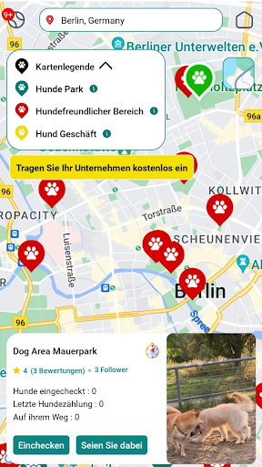 DogPack: Hundefreundliche Orte Screenshot