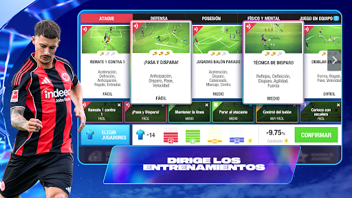Captura de pantalla de Top Eleven: Manager de Fútbol