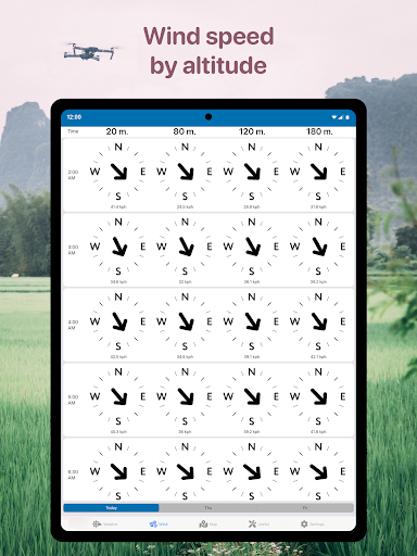 Captura de pantalla de Drone Forecast: DJI UAV Volar