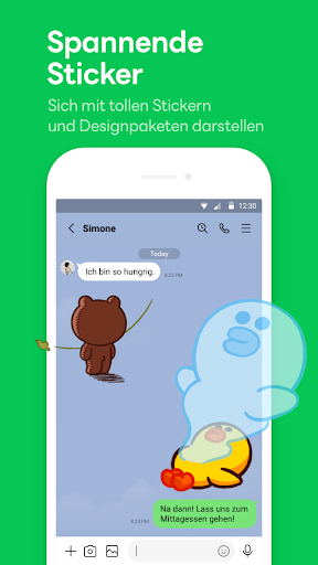LINE: Anrufe und Nachrichten Screenshot