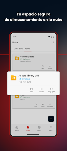 Captura de pantalla de MEGA