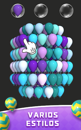 Captura de pantalla de Balloon Master 3D: Parejas