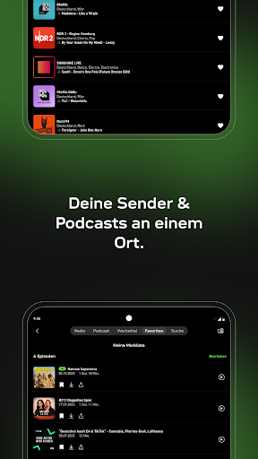 radio.de - Radio und Podcast Screenshot