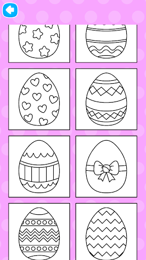 Easter Egg Coloring Pages Screenshot