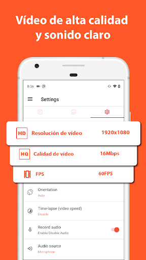 Captura de pantalla de Grabar Pantalla - Grabador AZ