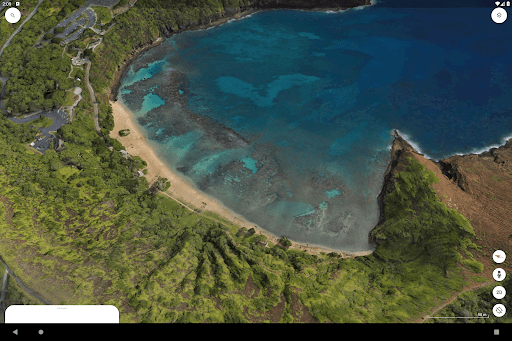 Captura de pantalla de Google Earth