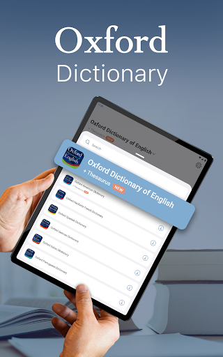 Captura de pantalla de Oxford Dictionary