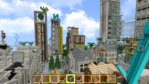 Captura de pantalla de DreamCraft City