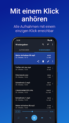 Stimmrekorder Plus Profi Screenshot