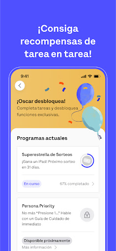 Captura de pantalla de Oscar Health