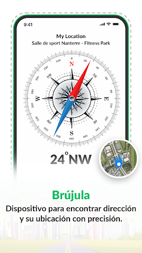 Captura de pantalla de Mapas Satelitales GPS en Vivo