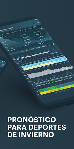 Captura de pantalla de Windy.app - vientos y oleajes