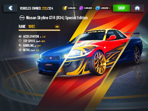 Asphalt 8 - Rennen Auto Spiel Screenshot
