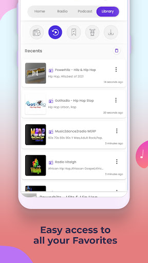 Radio FM screenshot