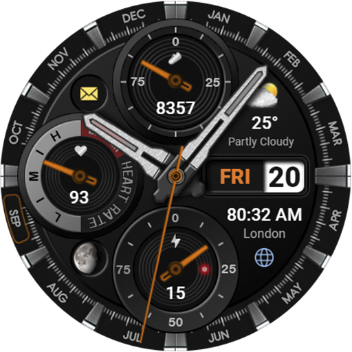 Captura de pantalla de WFP 339 Ultra watch face